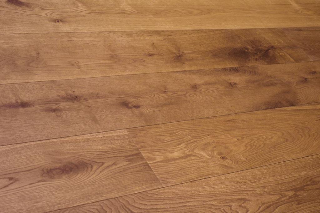 MultiPlank 22cm breed Eiken Gerookt olie